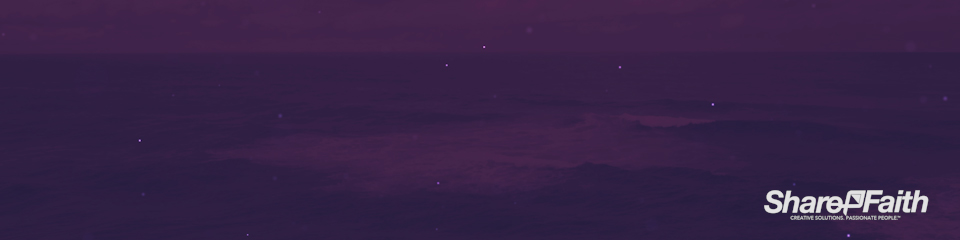 Colorful Nature Floating Particles Multi Screen Motion Background