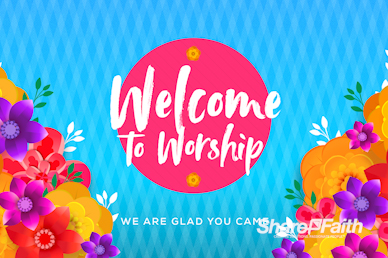 Happy Mother's Day Flowers Welcome Video