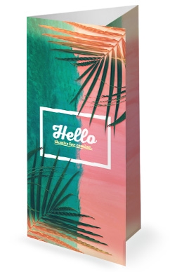 Best Summer Ever Church Trifold Bulletin Cover