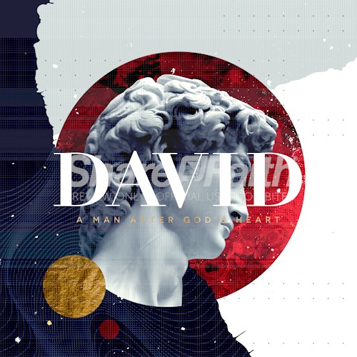 David A Man After God's Heart Social Media Graphic