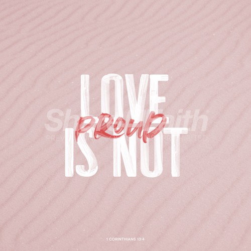 Love is not Proud Social Media Graphic
