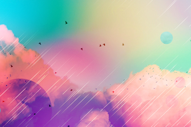 Vision Sunday Bright and Colorful Church Sermon Background Video