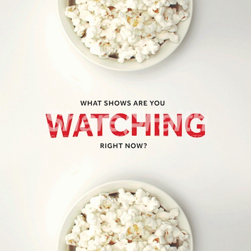 What Are You Watching Social Media Graphic