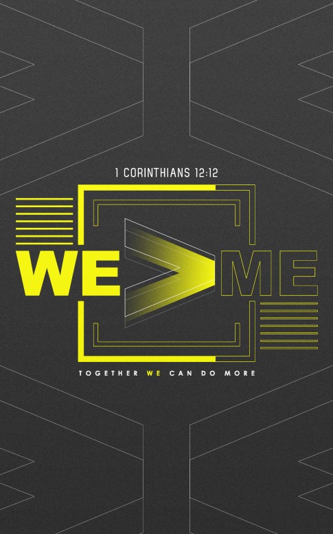 We > Me Church Sermon Bulletin
