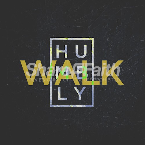 Walk Humbly Bible Verse Symmetrical Social Media Graphic