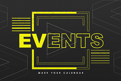 We > Me Events Calendar Motion Graphic