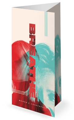 Breathe Women's Conference Church Trifold Bulletin