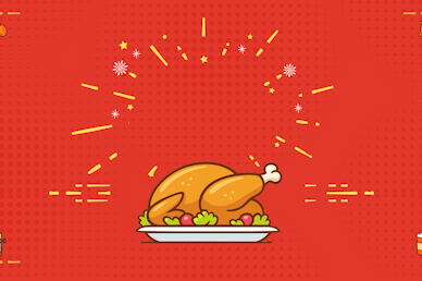 Holiday Food Drive No Text Church Motion Graphic