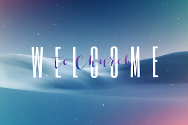 Peace On Earth Welcome Church Motion Graphic