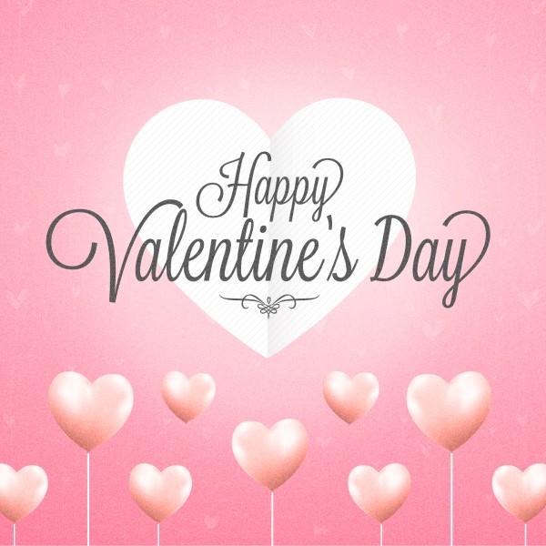 Valentine's Day Church Social Media Graphic