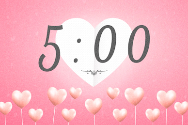Valentine's Day Church Countdown Motion Graphic