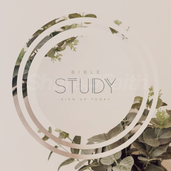 Bible Study Signup Social Media Graphic