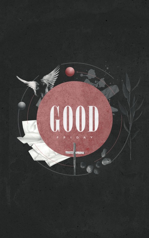 Good Friday Cross Church Bifold Bulletin