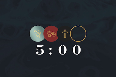 Holy Week Church Countdown Video