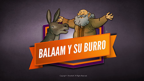 Números 22 Video bíblico de burro de Balaam para niños