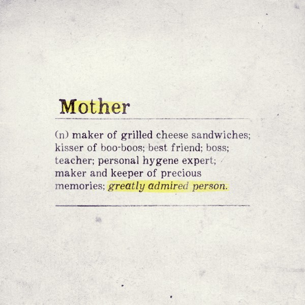 Mother Definition Mother's Day Social Media Graphic