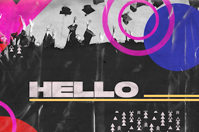 Grad Sunday Welcome Church Motion Graphic