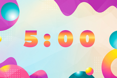 VBS Bubble Countdown Video Timer