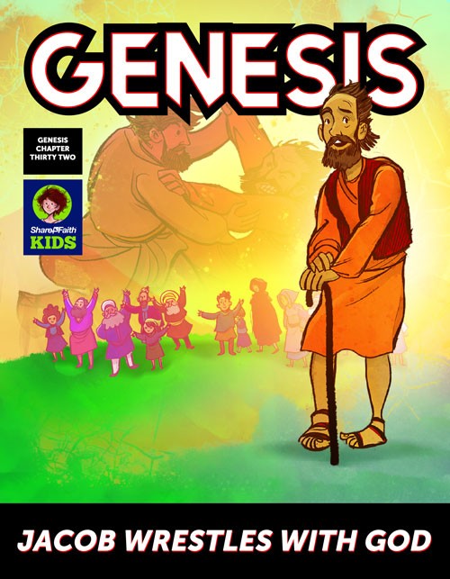 Jacob Wrestles with God Digital Comic Book