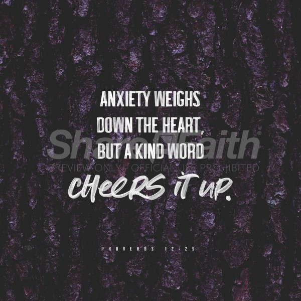 Anxiety Black Social Media Graphic