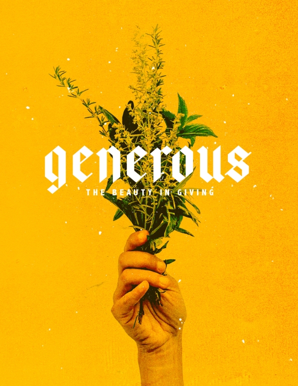 Generous Flowers Church Flyer