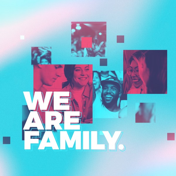 We Are Family Church Social Media Graphic