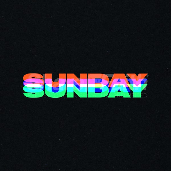 Sunday Rainbow Social Media Graphic
