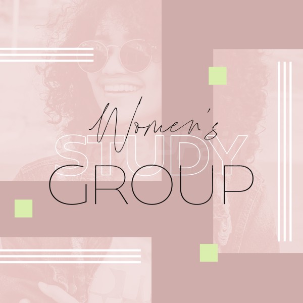 Women's Study Group Pink Social Media Graphic