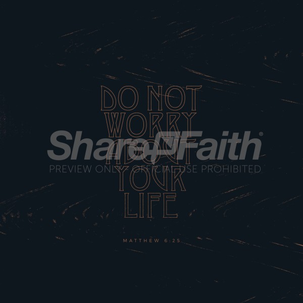 Do Not Worry Social Media Graphic