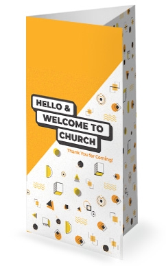 Pastor Appreciation Church Trifold Bulletin