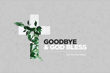 Communion Sunday Cross Church Goodbye Video