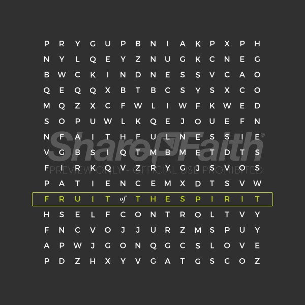 Word Search Social Media Graphic