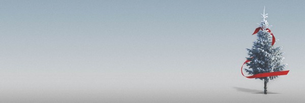 Merry Christmas White Christmas Church Website Banner