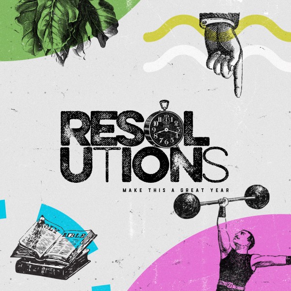 Resolutions Great Year Social Media Graphic