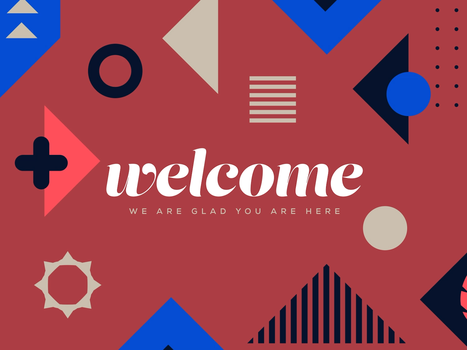 Lent Season Church Welcome Video