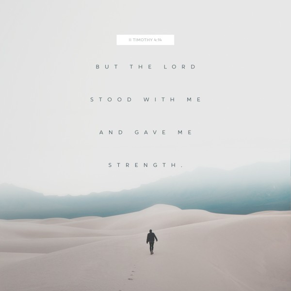 Lord Gives Strength Social Media Graphic