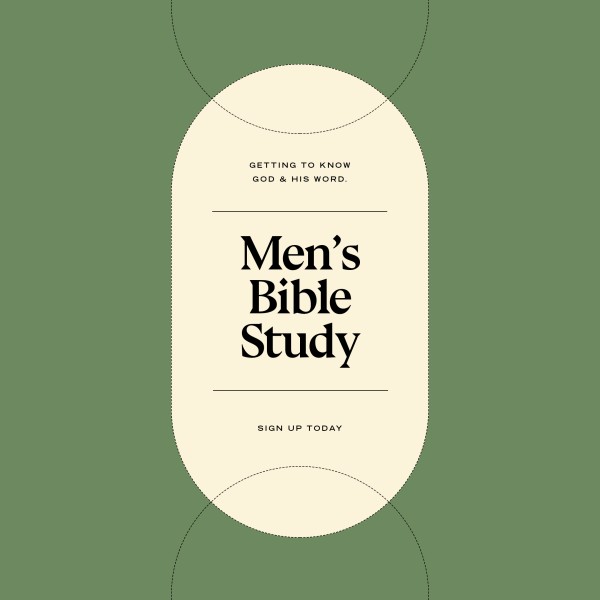 Men's Bible Study Social Media Graphic