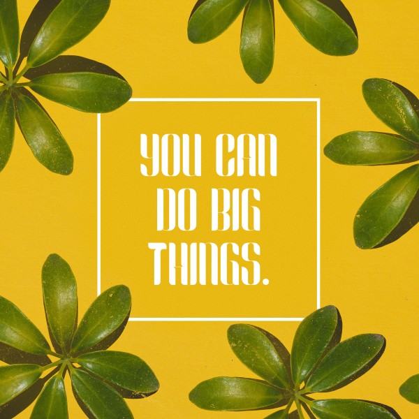 Big Things Social Media Graphic