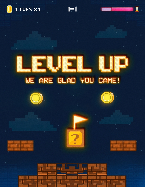 Level Up Church Flyer