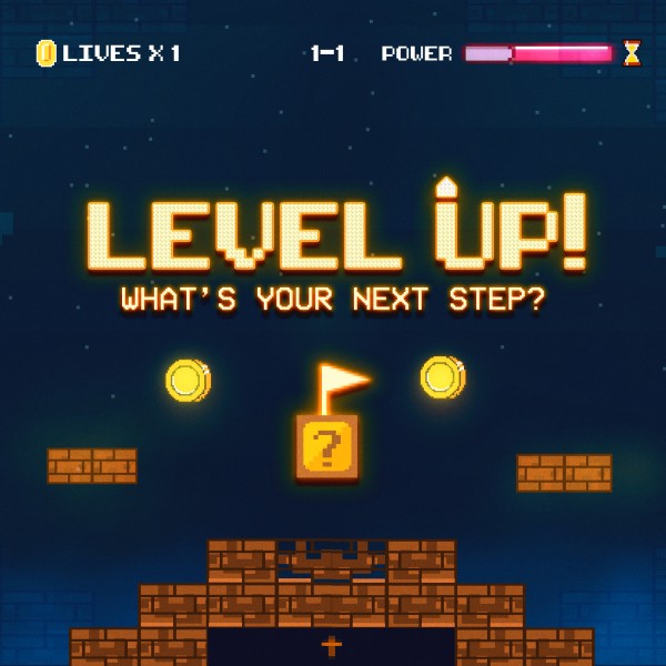 Level Up Church Social Media Graphic