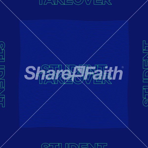 Student Takeover Social Media Graphic