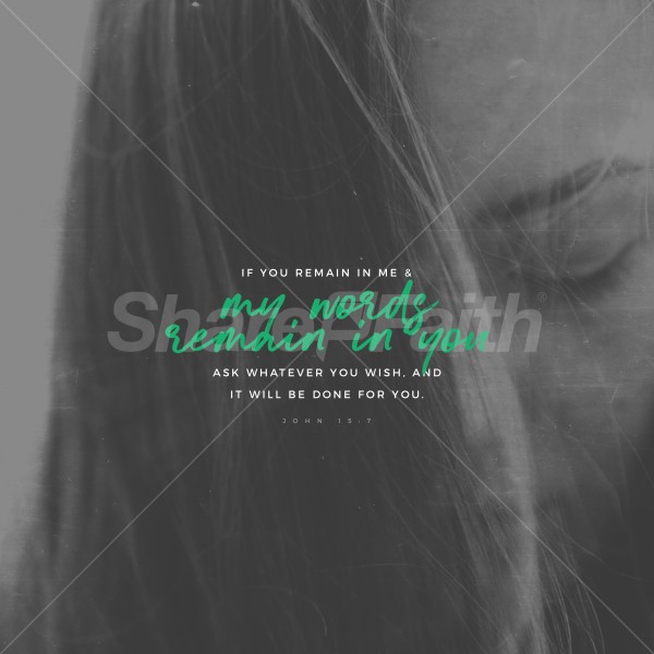 John 15:7 Social Media Graphic