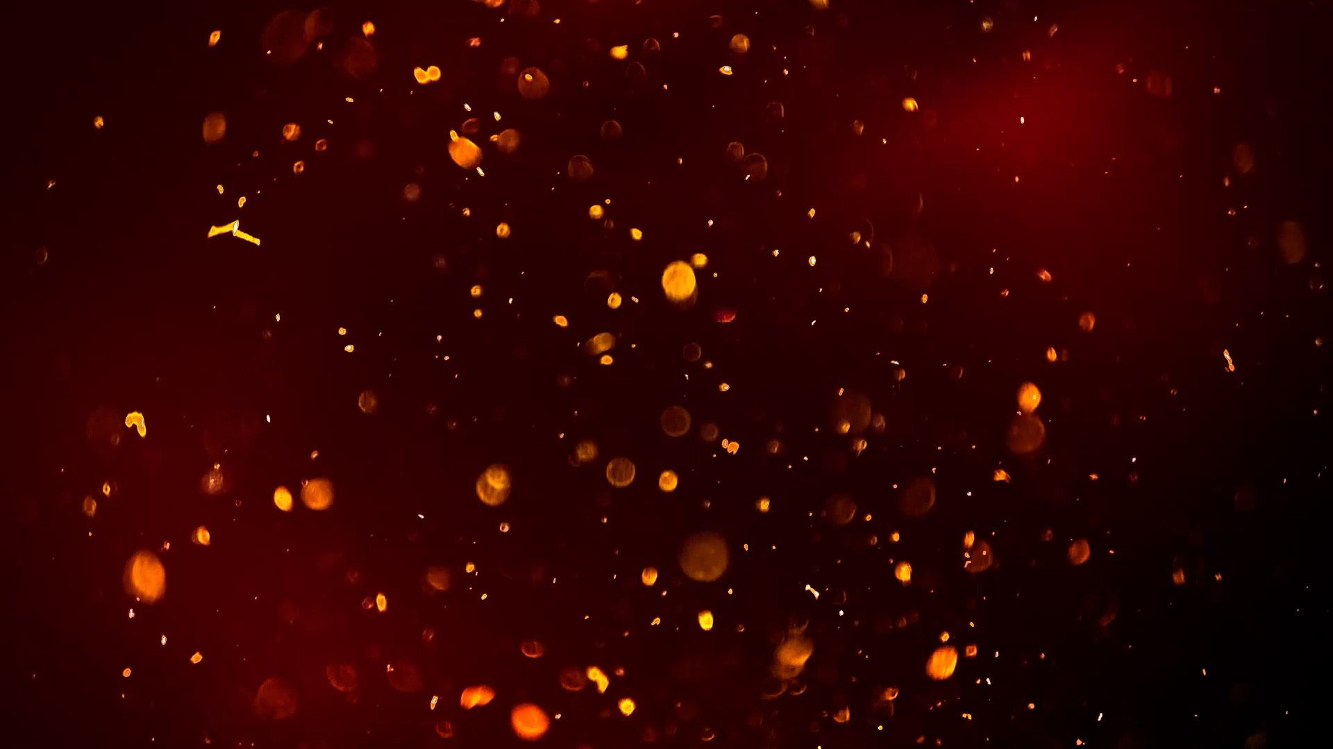Red Orange Ember Church Motion Graphic