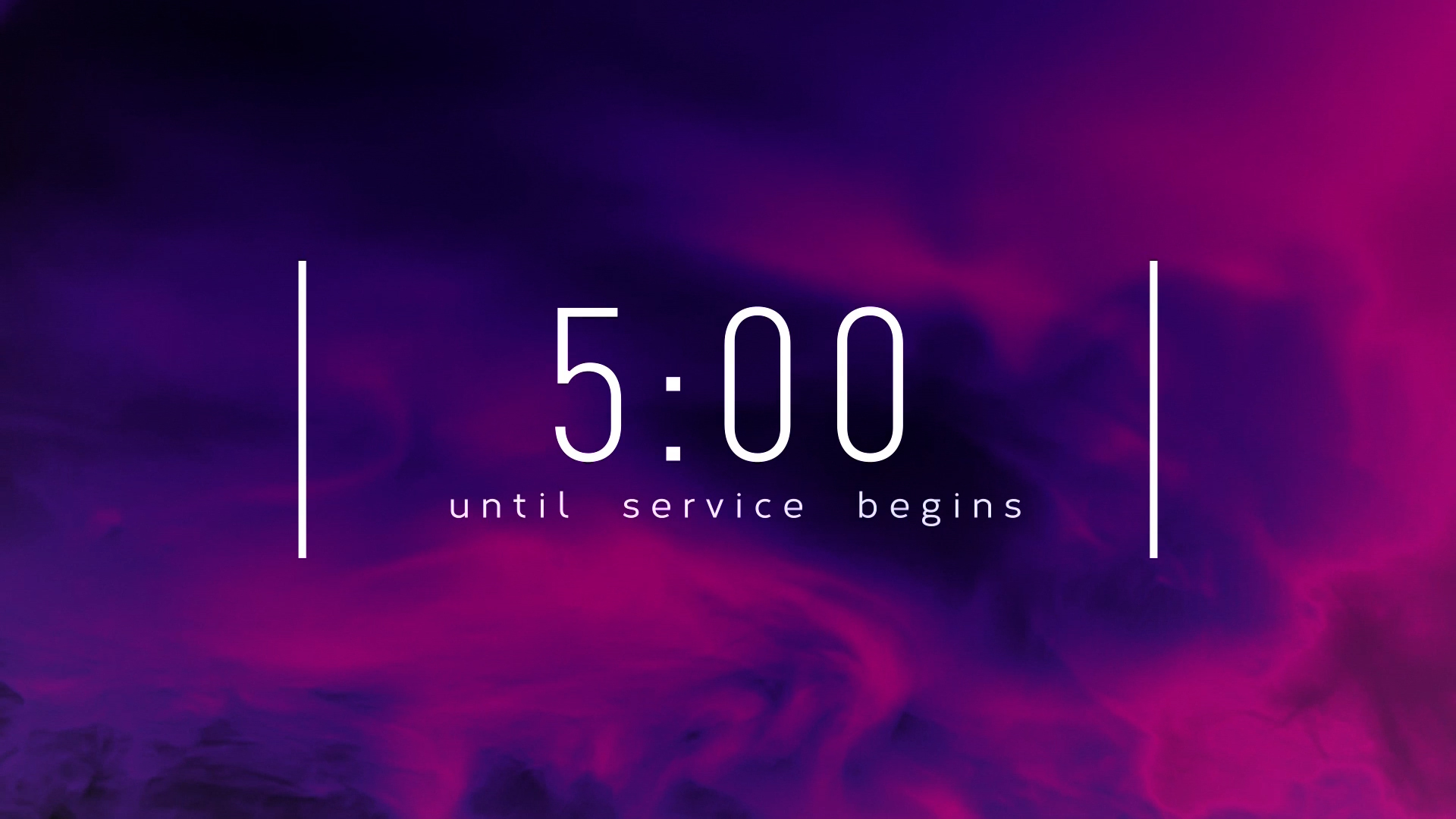 5min Vapor Church Motion Graphics