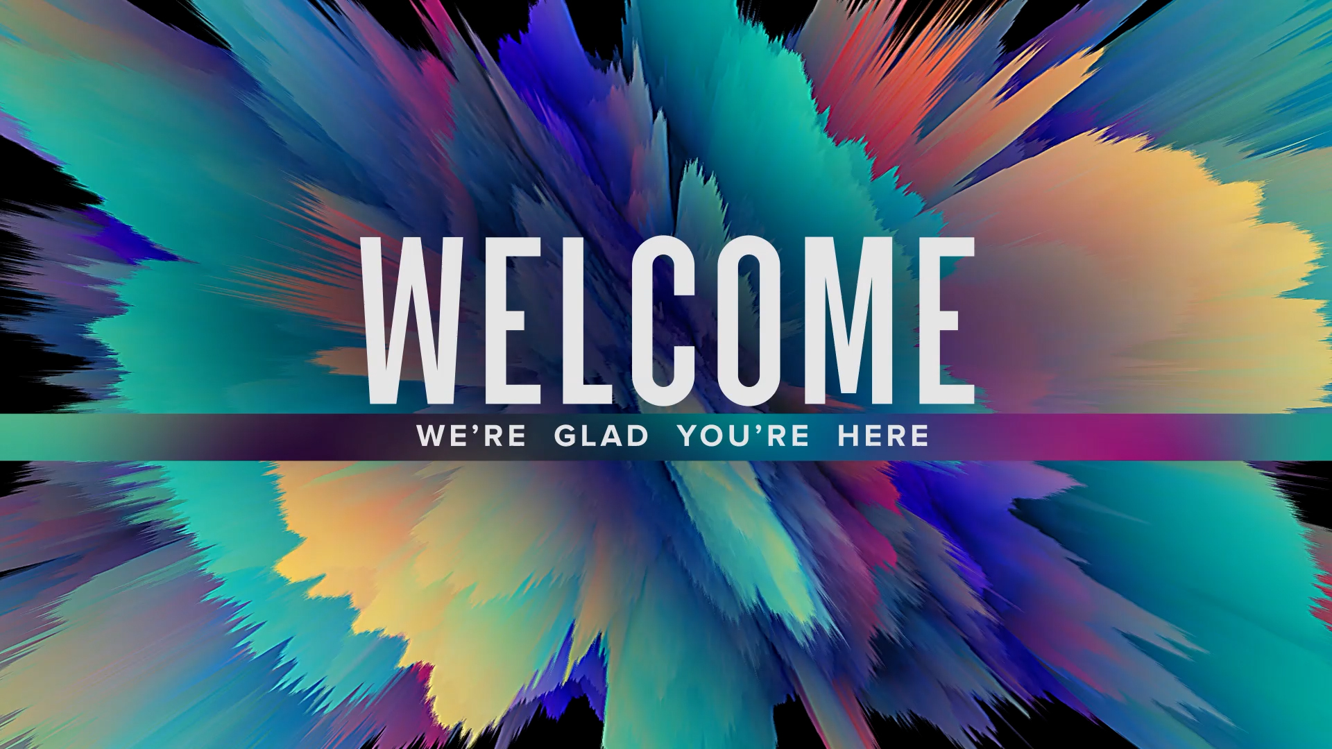 Welcome Sunsplash Motion Graphic 2
