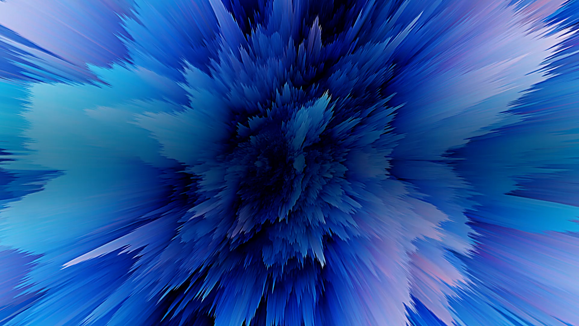 Blue Sunsplash Motion Graphic 4