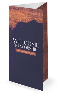 The Book of Job Church Trifold