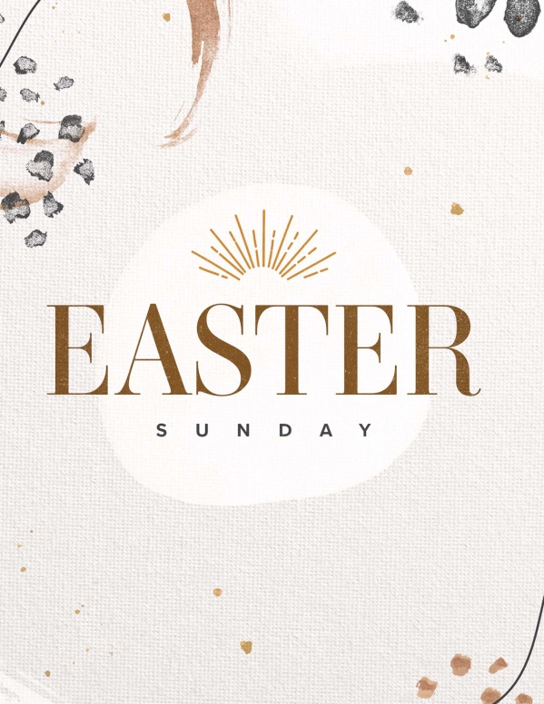 Church Flyer Easter Sunday Church Graphics 2022