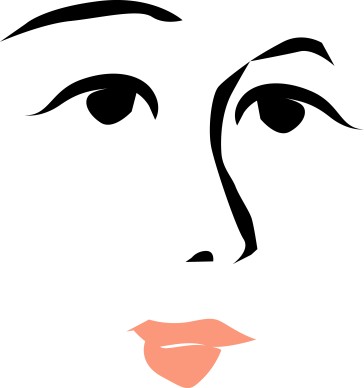 Stylized Woman’s Face