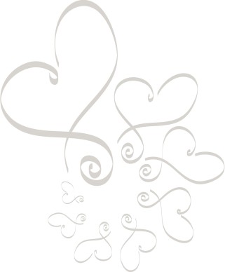 Circle of Fancy Hearts